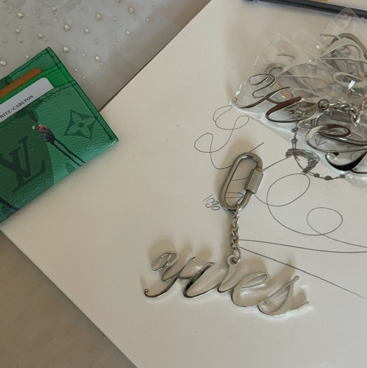 Yves Keychain